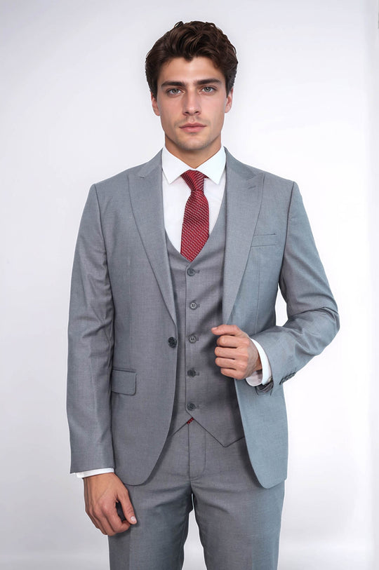 Wholesale Men's Grey Suit - Wessi Wessi Wholesale Wholesale Men's Grey Suit - Wessi Wessi Wholesale