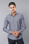 Casual Grey Plaid Shirt | Wessi