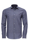 Camisa informal a cuadros gris | Wessi