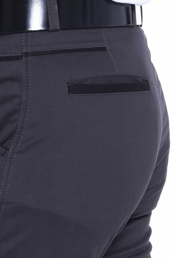 Pantalones de algodón gris oscuro para hombre - Wessi