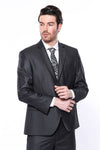 Dark Grey 4 Drop Regular Suit | Wessi