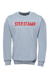 Grey Letter Printed Sweatshirt - Wessi