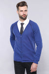 Indigo Cotton Men's Knitwear - Wessi