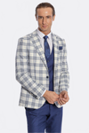Kontrol Edilmiş Slim Fit Lacivert Erkek Takım Elbise - Wessi