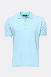 Sky Blue Polo Collar T-shirt - Wessi