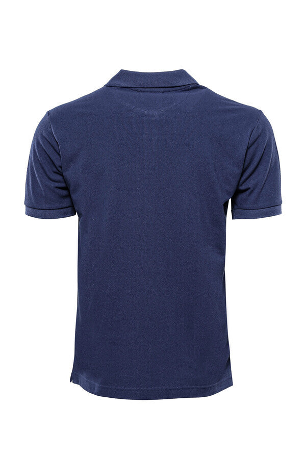 Oxford Navy Polo Collar T-shirt - Wessi