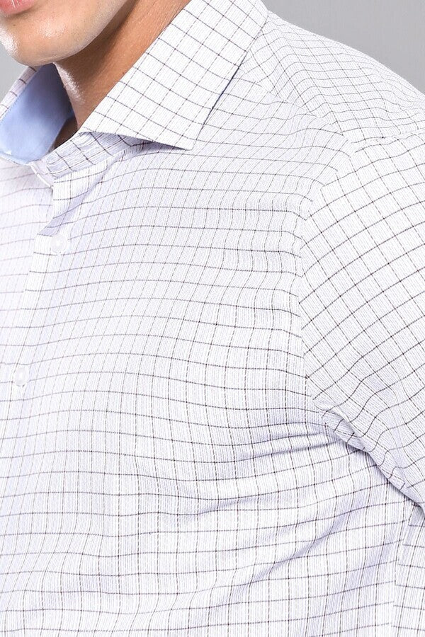 Camisa de cuadros azules para hombre | Wessi