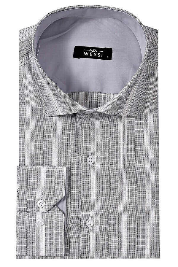 Camisa de rayas azules para hombre | Wessi