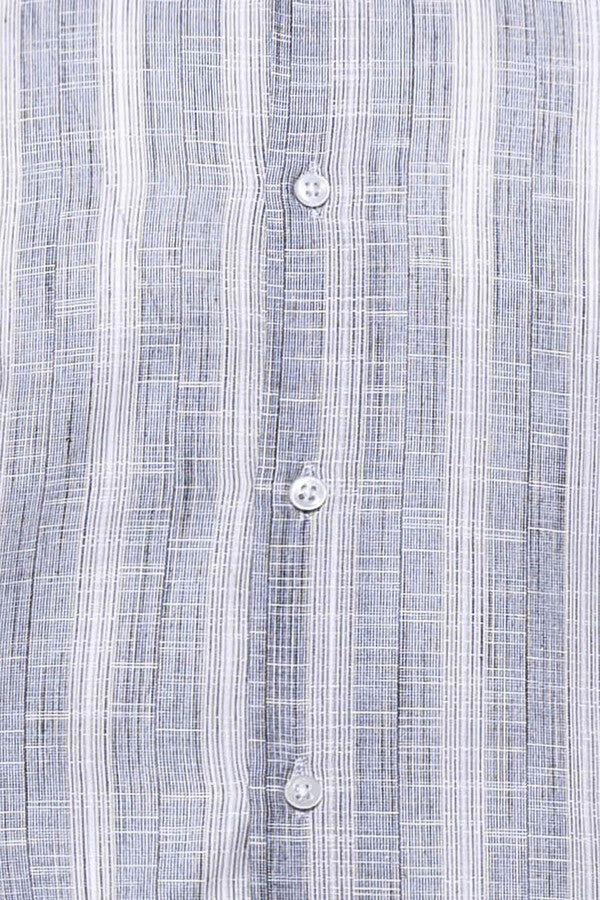 Striped Blue Men's Shirt | Wessi