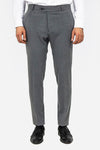 Plain Grey Men Dress Pants - Wessi