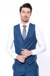 Plain Navy Vest | Wessi