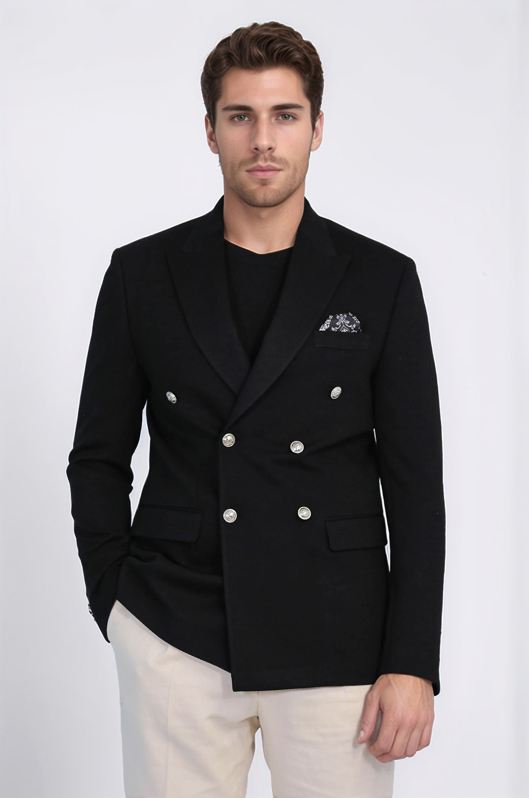 all dressed in black with silver buttons Adventures