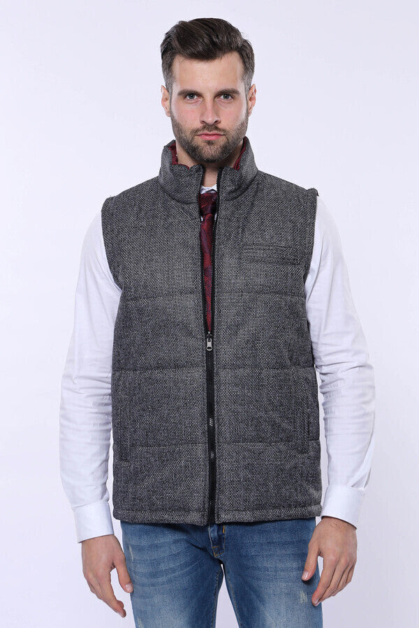 Two-Sided Black Waistcoat | Wessi - Wessi